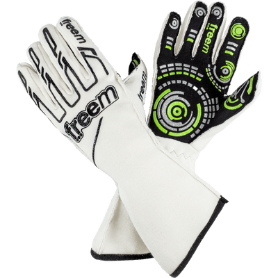 FreeM UK Gloves 8 / White Senso 16 Gloves