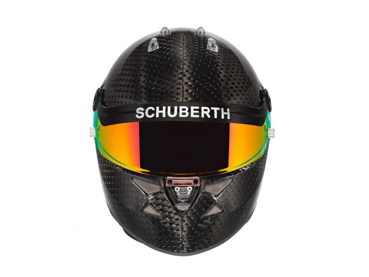 Schuberth SF4 ABP Carbon Fibre Race Helmet HANS