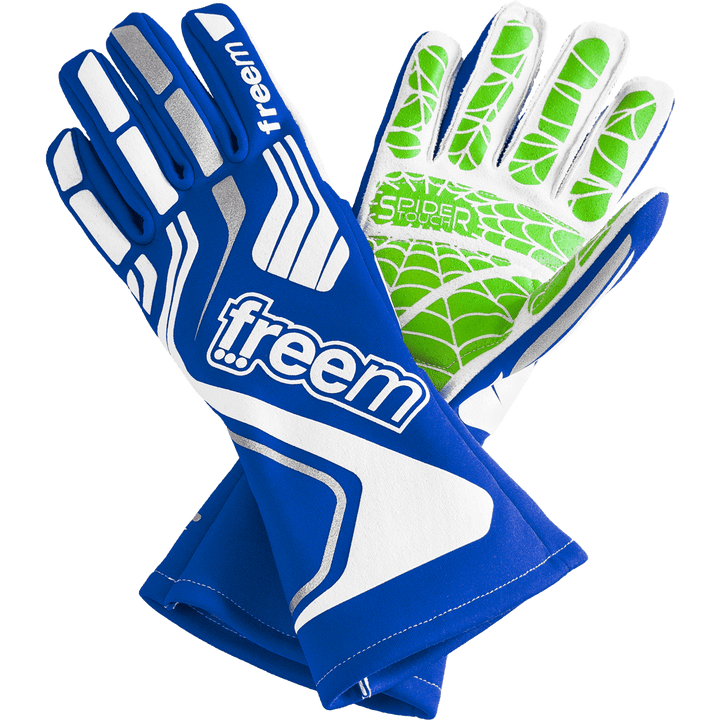 FreeM UK Gloves 4 / Blue Spider Touch 2 Gloves