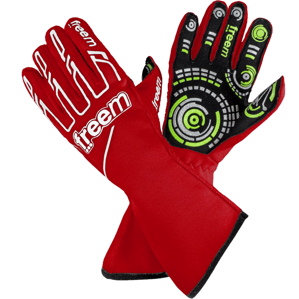 FreeM UK Gloves 7 / Red Senso 16 Gloves